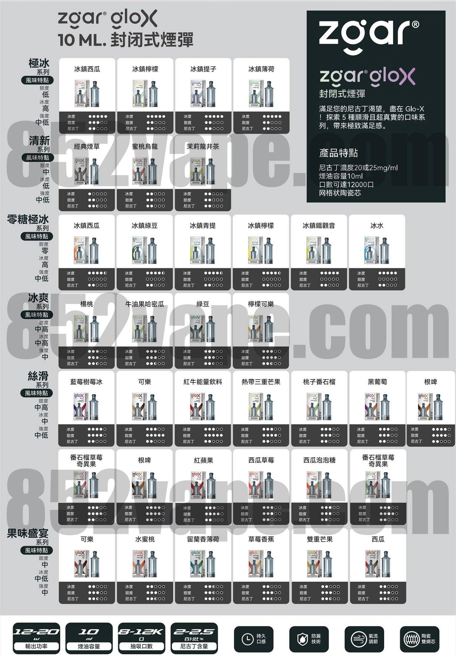 852vape-zgar-glo-x852vape-zgar-glo-x vape 電子煙